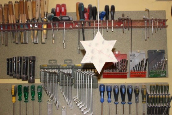 1.Dec - Klaus Preez (Marion's Dad), Greifswald, Germany “This is the original star hanging in my workshop. This star was the template for the other 23 stars within the advent calendar. I’m curious to see, where those ‘star children’ will hang and who they will delight during advent.”